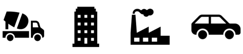 Capital goods icons