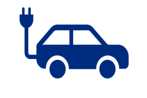 EV car icon