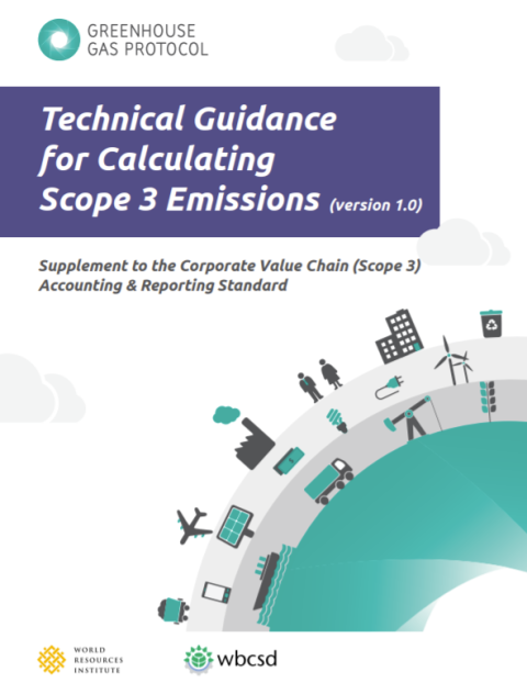 GHG Protocol Scope 3 report cover