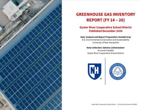 Gray Report greenhouse gas inventory cover